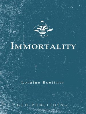 cover image of Immortality